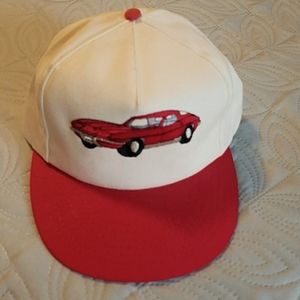 Hot rod snap back hat